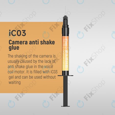 iFixes iC03 - adeziv anti-shake pentru cameră, 5ml