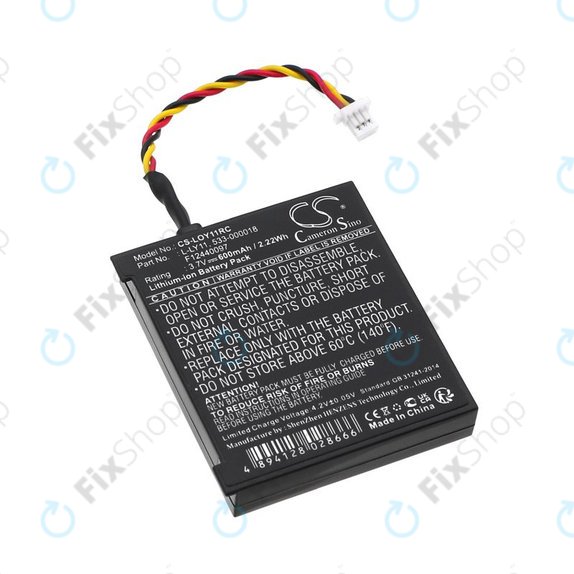 Baterie pentru Logitech G930, 600mAh, Li-Ion, 3.7V, L-LY11, HQ
