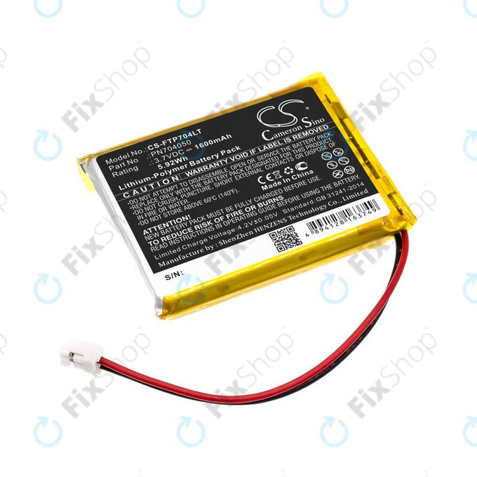 Baterie pentru Fatboy Edison the Petit, LED Table Lamp Edison, 1600mAh, Li-Pol, 3.7V, PN704050, HQ