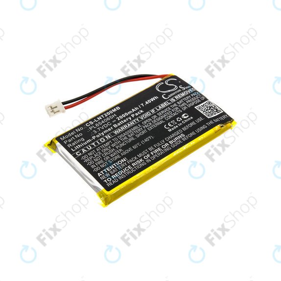 Baterie pentru Luvion Prestige Touch 2, 2000mAh, Li-Pol, 3.7V, PL654065H, HQ