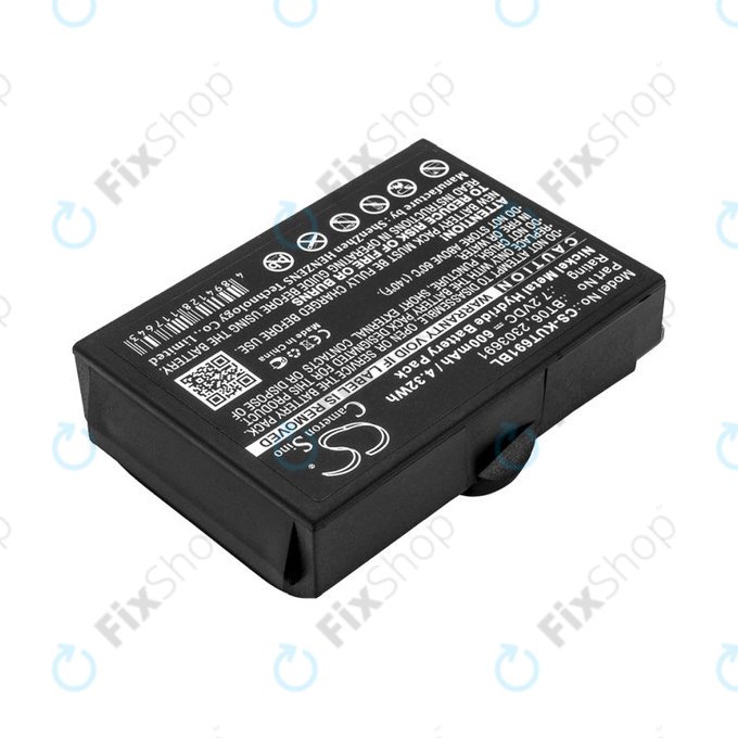 Baterie pentru Ikusi TM60, 61, 62, 600mAh, Ni-MH, 7.2V, BT06, HQ