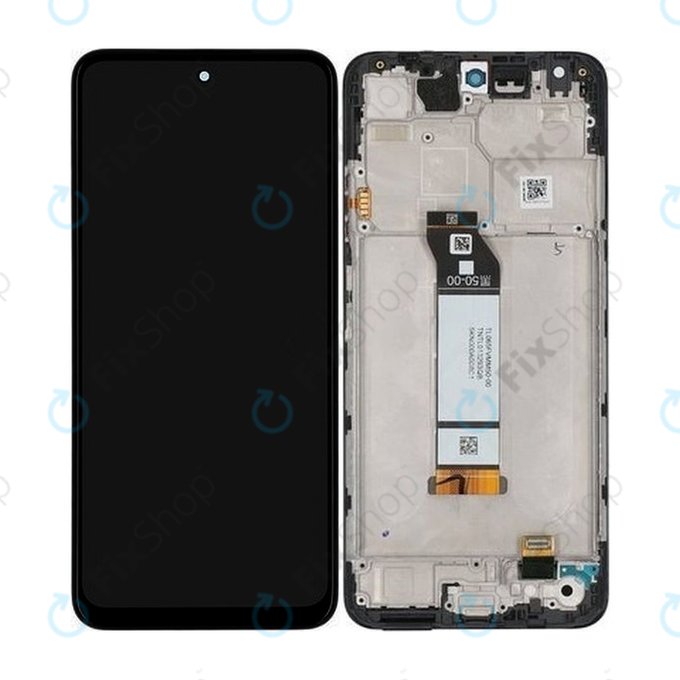 Xiaomi Redmi Note 10 5G - Ecran LCD + Sticlă Tactilă + Ramă (Graphite Gray) - 5600020K1900 Genuine Service Pack