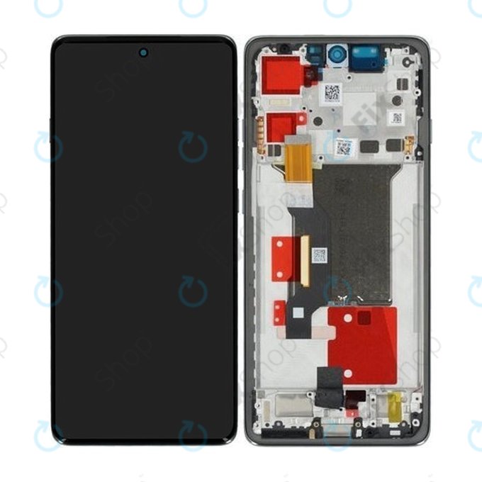 Motorola Edge 60 Pro - Ecran LCD + Sticlă Tactilă + Ramă (Shadow) - 5D68C30045 Genuine Service Pack