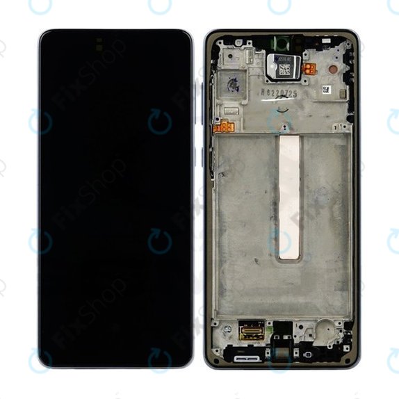 Samsung Galaxy A73 A736 - Ecran LCD + Sticlă Tactilă + Ramă (Black) OLED