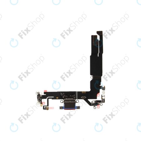 Conector de Încărcare + Cablu Flex pentru iPhone 16 | Blue | 923-11225 | Genuine Apple