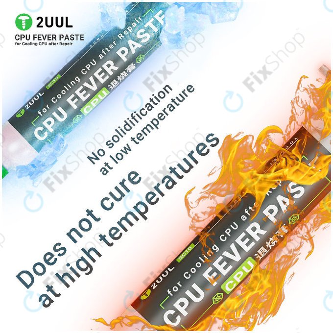 Pastă termoconductoare pentru CPU, 2UUL SC10, 50g