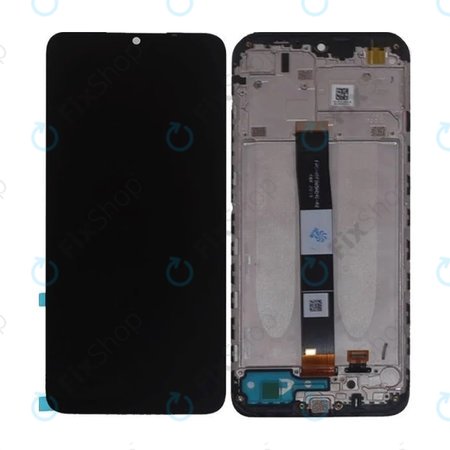 Xiaomi Redmi 9A - Ecran LCD + Sticlă Tactilă + Ramă (Black) TFT