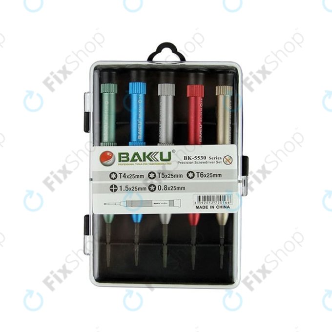Baku BK-5530 - Set de șurubelnițe pentru Service Laptop (5buc)