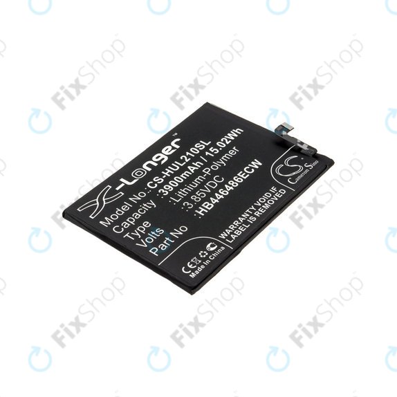 Baterie pentru Huawei P Smart Pro 2019, 3900mAh, Li-Pol, 3.85V, HB446486ECW, HQ