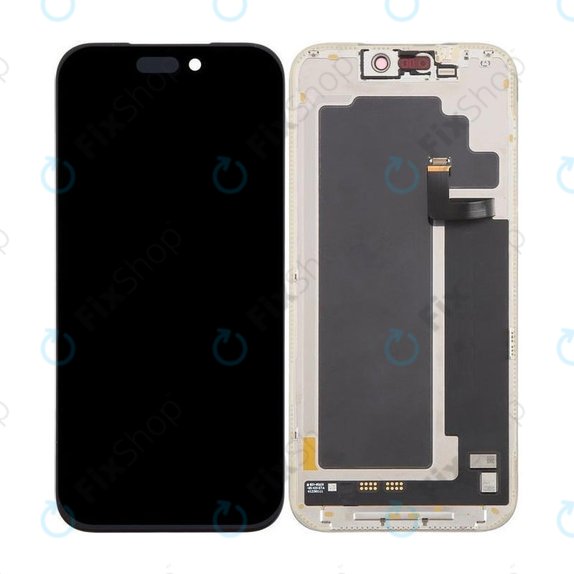 Ecran Soft OLED 120Hz pentru iPhone 17 Pro Max, Sticlă tactilă cu ramă, FixPremium PRO
