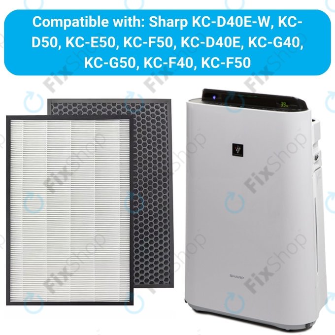 Sharp KC-series - Filtru HEPA (Carbon activ)
