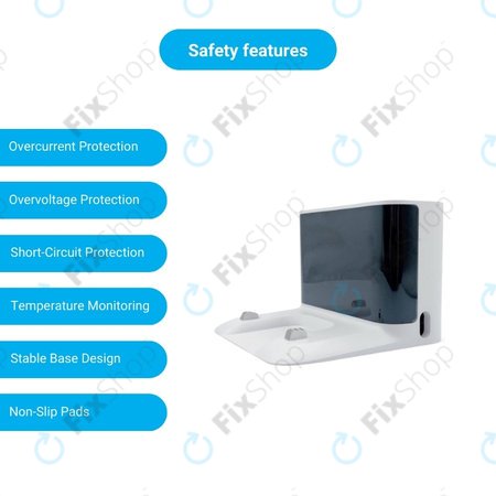 Xiaomi Roborock S5, S5 Max, S6 Pure, S6 MaxV, S7, S7 MaxV, S8, Q7, Q7 Max - Statie de încărcare (Alb)