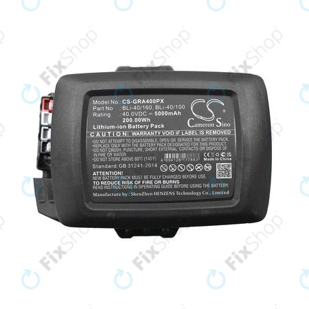 Baterie pentru Gardena Powercut Li40/30, Powermax Li-40/41, 5000mAh, Li-Ion, 40V, BLi-40/160, BLi-40/100, HQ