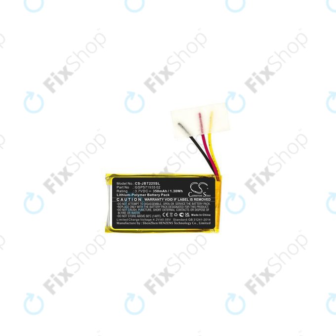 JBL Tune 225 - Baterie GSP571935 02 350mAh HQ
