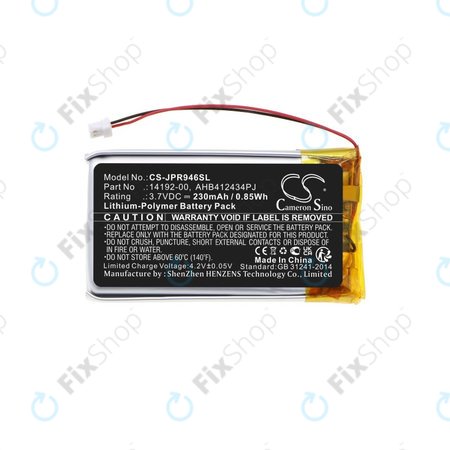 Baterie pentru Jabra Pro 9400, 9450, 9460, 9465, 9470, 230mAh, Li-Pol, 3.7V, 14192-00, HQ
