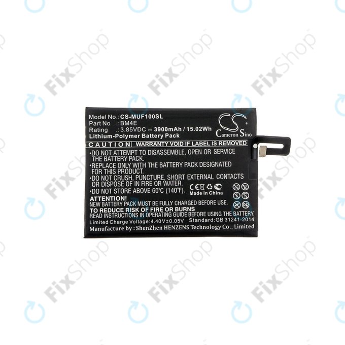 Xiaomi Pocophone F1 - Baterie BM4E 3900mAh HQ