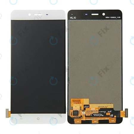 OnePlus X - Ecran LCD + Sticlă Tactilă (White) TFT