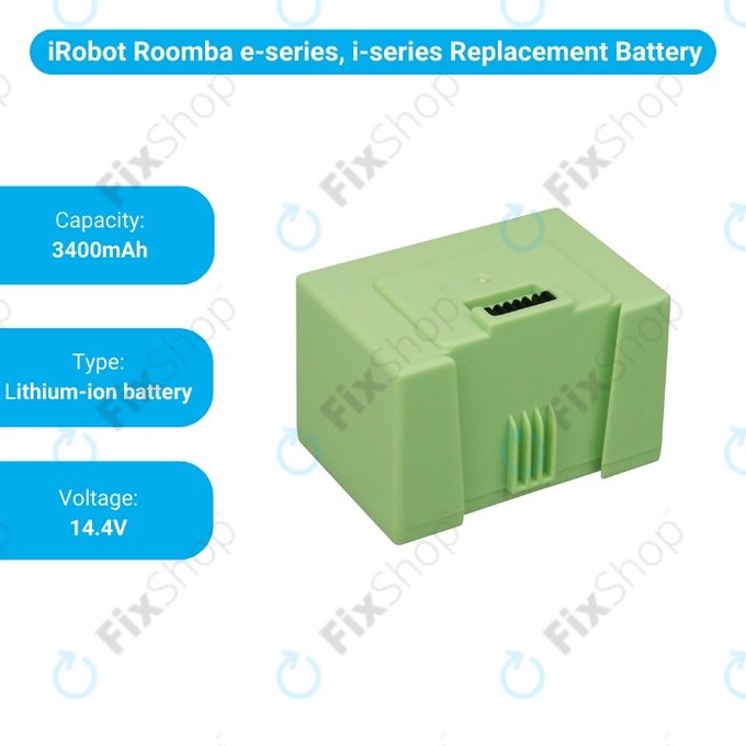 iRobot Roomba e-series, i-series - Baterie ABL-D1, 4624864, ABL-D2 Li-Ion 14.4V 3400mAh