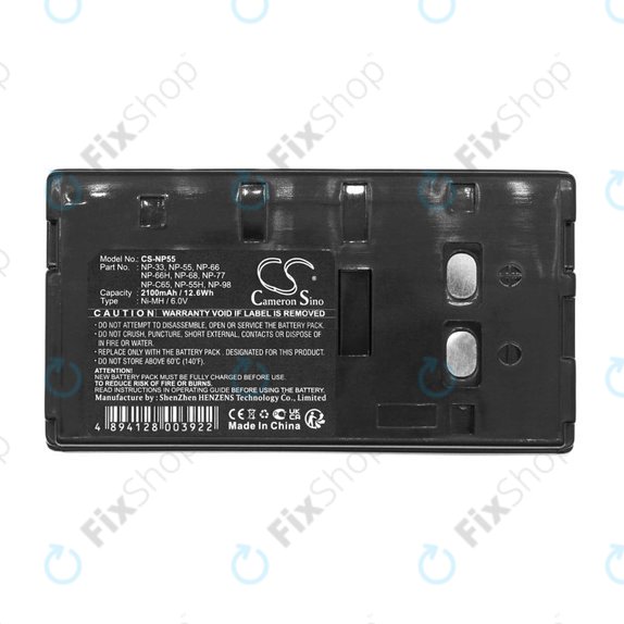 Baterie pentru Blaupunkt, Sony, Akai, HP, 2100mAh, Ni-MH, 6V, NP-33, HQ