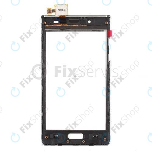 LG Optimus L7 P700 - Ramă Mijlocie (White) - ACQ85922101 Genuine Service Pack