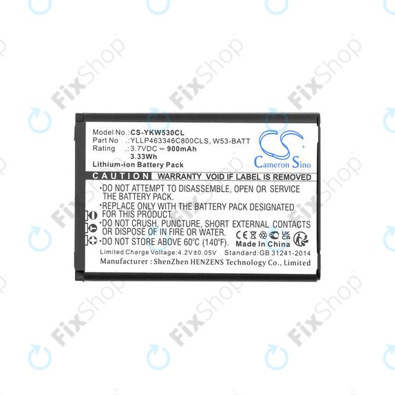 Baterie pentru Yealink W53, W53h, W78h, 900mAh, Li-Ion, 3.7V, W53-BATT, HQ