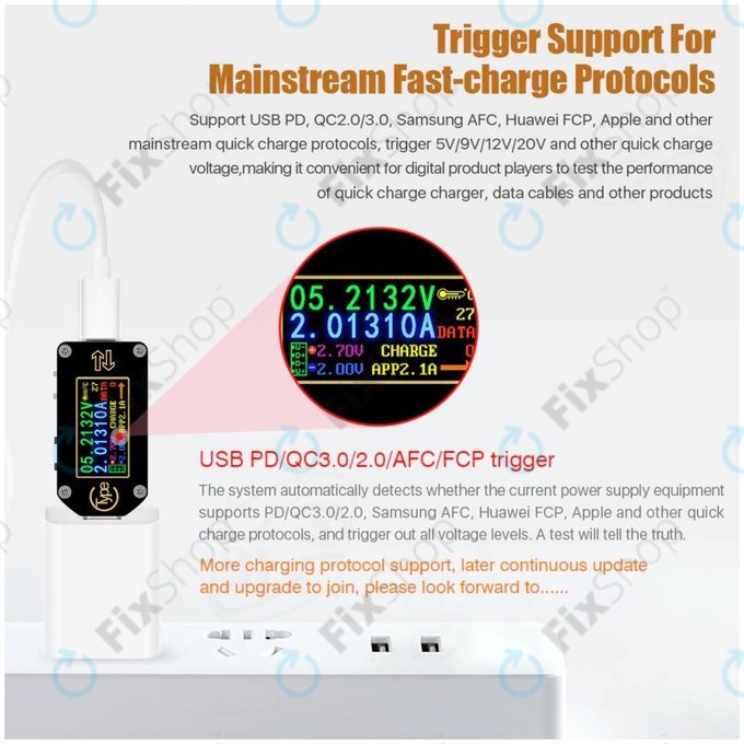 Joy-it JT-TC66C - USB Multimeter (USB-C)