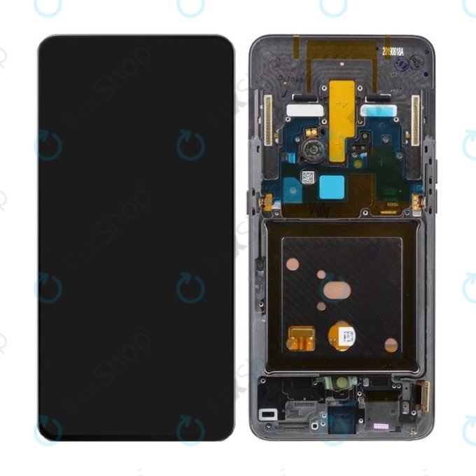 Samsung Galaxy A80 A805F - Ecran LCD + Sticlă Tactilă + Ramă OLED