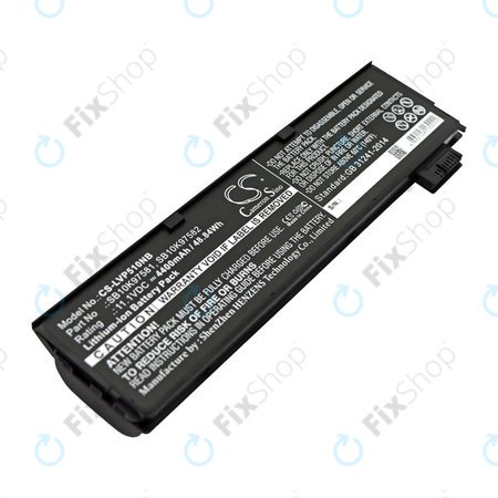 Baterie pentru Lenovo ThinkPad P51, T470, T570, 4400mAh, Li-Ion, 11.1V, SB10K97581, HQ
