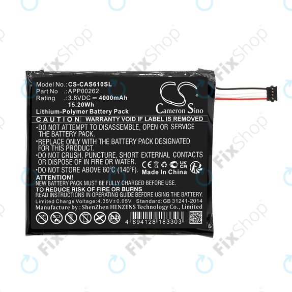 Baterie pentru CAT S61, 4000mAh, Li-Pol, 3.8V, APP00262, HQ