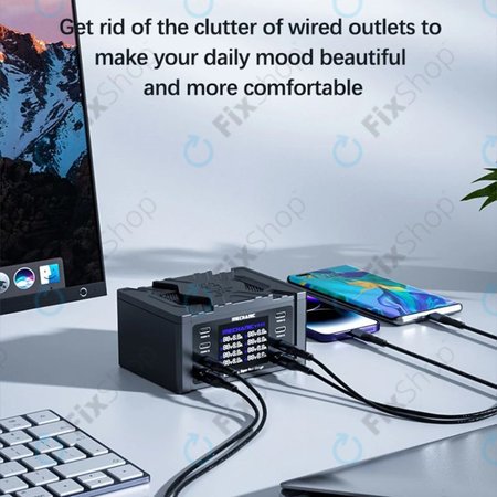 Mechanic V-Power 8 Pro - Statie de incarcare USB (USB-C, USB 3.0)