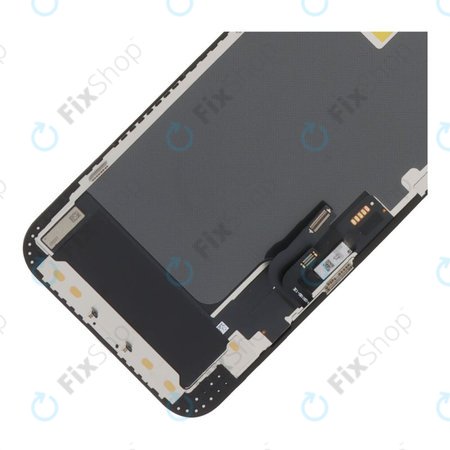 Ecran Soft OLED pentru iPhone 12, 12 Pro - Sticlă Tactilă + Ramă, DIAGNOSTIC