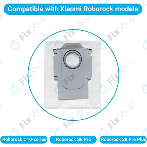 Sac de praf, 4 buc. pentru Xiaomi Roborock Q10-series, S8 Pro, S8 Pro Plus