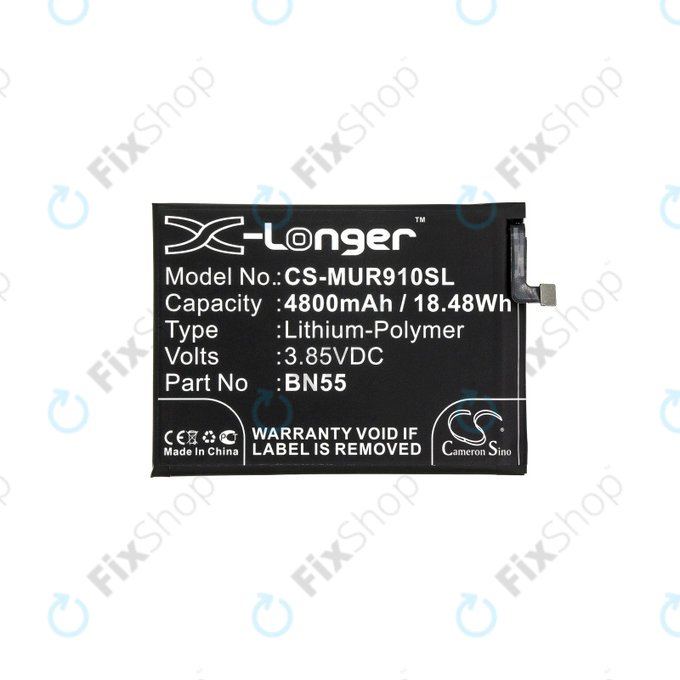 Xiaomi Redmi Note 9S - Baterie BN55 4800mAh HQ