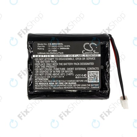 Baterie pentru Marshall Stockwell, 3400mAh, Li-Ion, 11.1V, TF18650-2200-1S3PA, HQ