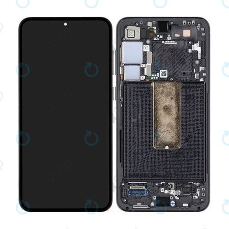 Samsung Galaxy S23 Plus S916B - Ecran LCD + Sticlă Tactilă + Ramă (Phantom Black) - GH82-30478A, GH82-30476A, GH82-30477A Genuine Service Pack