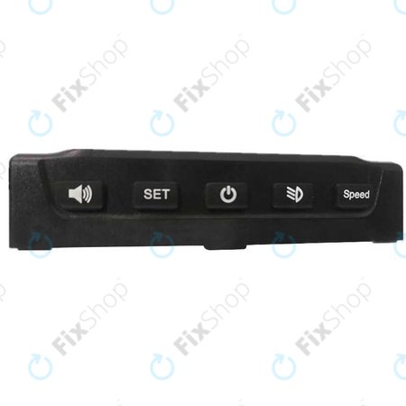 Kugoo S1, S1 Pro, S2, S3 - Set tablou de bord (capac de plastic pentru afișaj, manetă de accelerație, frână, capac pentru lumina LED)