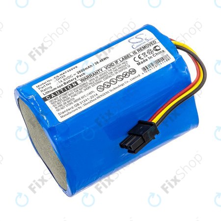 Baterie pentru Fomt R620c, Haier T322, J300s, Liectroux DH860, TCL S15, Tomefon, 2600mAh, Li-Ion, 14.8V, GH28, HQ