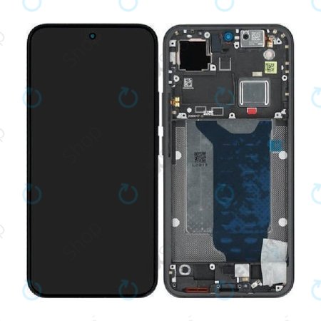 Ecran pentru Xiaomi 15T Pro 5G, Black, Sticlă tactilă cu ramă, 5600040O12U00, Genuine Service Pack