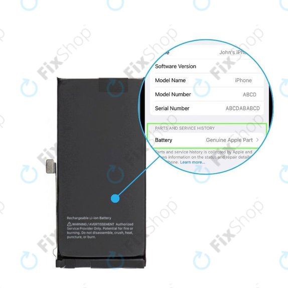 Baterie pentru iPhone 14 Plus | 661-30394 | 4325mAh | Genuine Apple