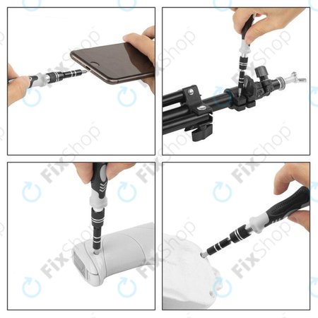 Kingsdun - Set de Unelte profesionale pentru service de telefonie iPhone 117în1