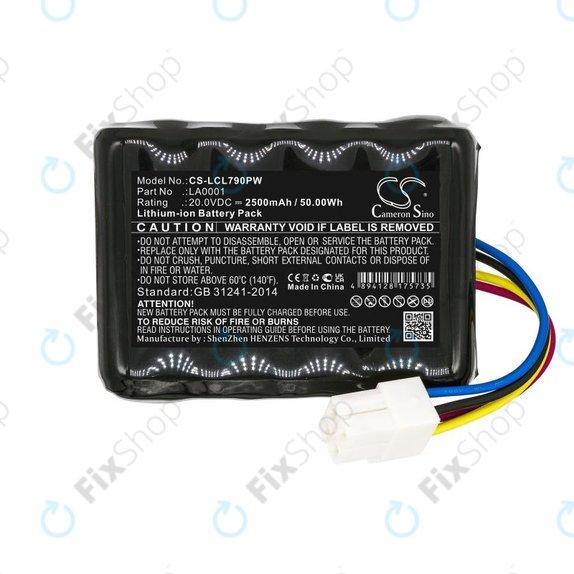 Baterie pentru Landxcape LX797, Ferrex 800m2 2021, 2500mAh, Li-Ion, 20V, LA0001, HQ