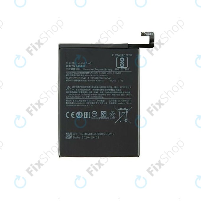 Xiaomi Mi Max 3 - Baterie BM51 5500mAh