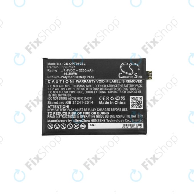 OnePlus 9 Pro - Baterie BLP827 2200mAh HQ