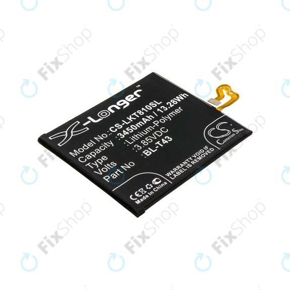 Baterie pentru LG G8S ThinQ, ThinQ Global, 3450mAh, Li-Pol, 3.85V, BL-T43, HQ