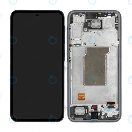 Samsung Galaxy A35 A356B - Ecran LCD + Sticlă Tactilă + Ramă (Awesome Navy) TFT