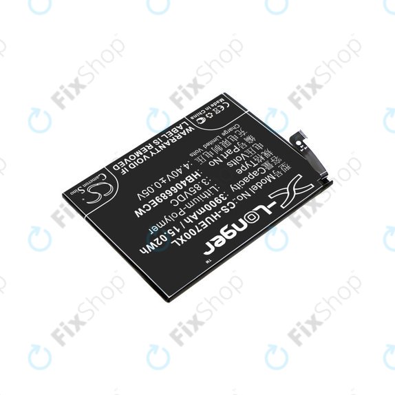 Baterie pentru Huawei Y7, 3900mAh, Li-Pol, 3.85V, HB406689ECW, HQ