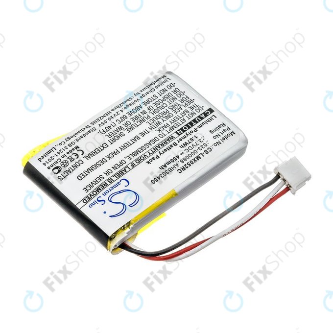 Baterie pentru Logitech MX Master, 450mAh, Li-Pol, 3.7V, AHB303450, HQ