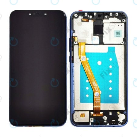 Huawei Mate 20 Lite - Ecran LCD + Sticlă Tactilă + Ramă (Black) TFT