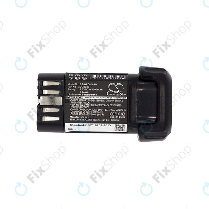 Baterie pentru Dewalt Dcb095, Dewalt Dcf680, 1000mAh, Li-Ion, 7.2V, DCB080, HQ