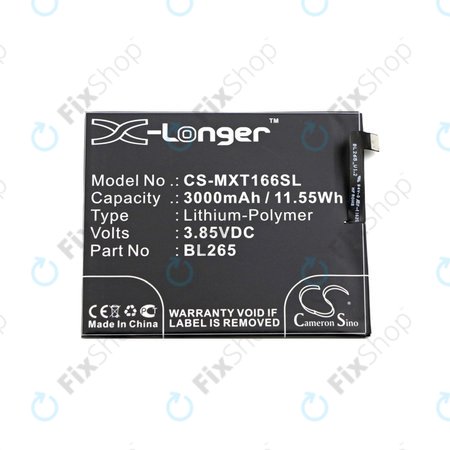 Motorola Moto M XT1663 - Baterie BL265 3000mAh HQ